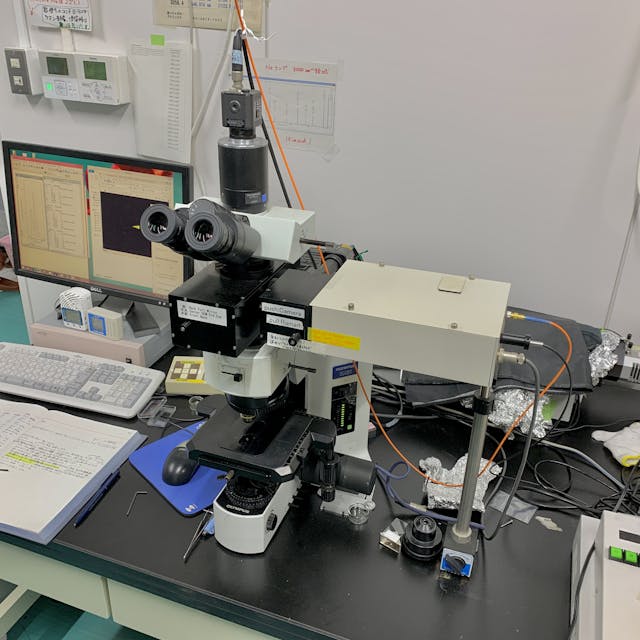 Confocal micro-Raman spectrometer